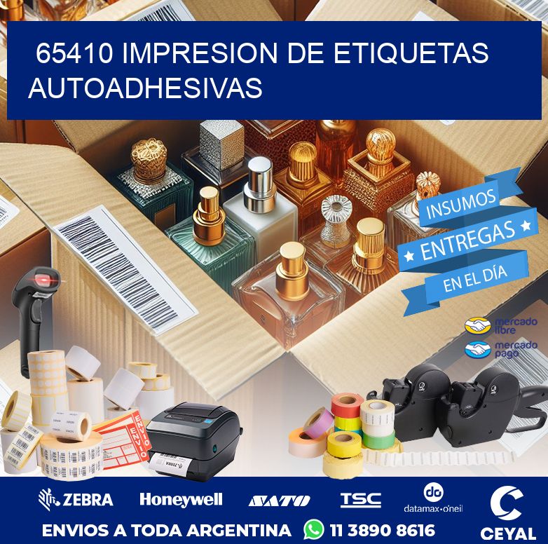 65410 IMPRESION DE ETIQUETAS AUTOADHESIVAS