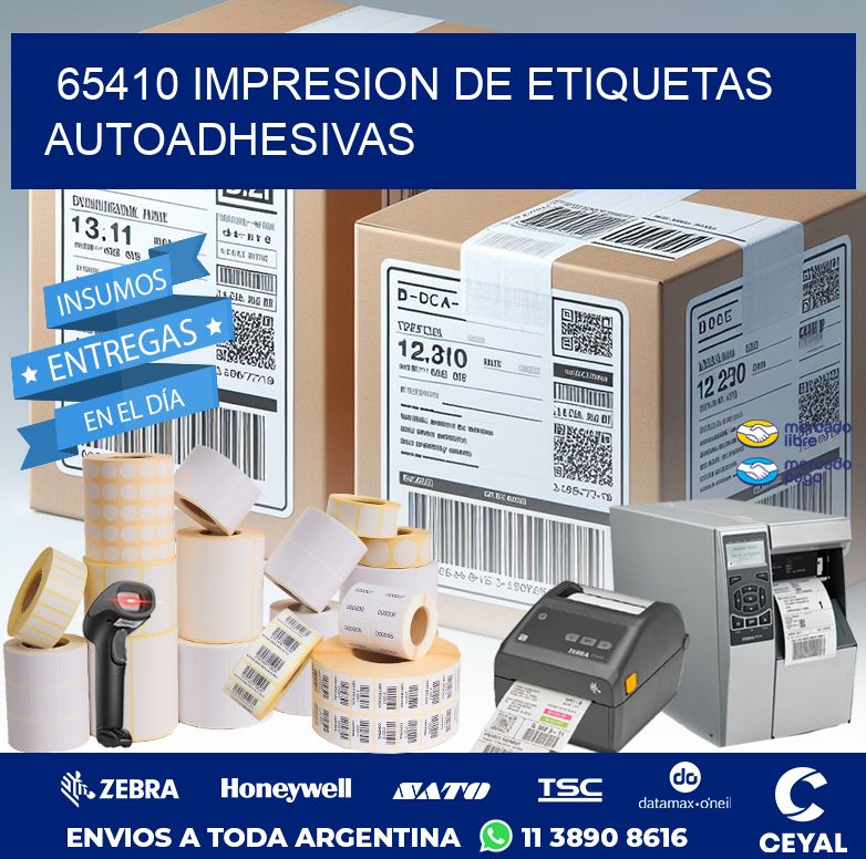 65410 IMPRESION DE ETIQUETAS AUTOADHESIVAS