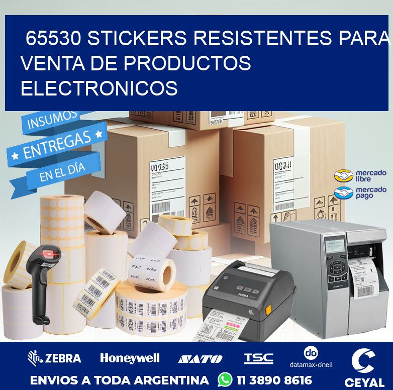 65530 STICKERS RESISTENTES PARA VENTA DE PRODUCTOS ELECTRONICOS