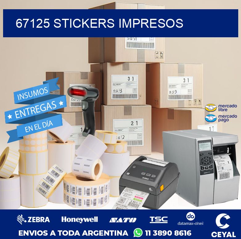 67125 STICKERS IMPRESOS