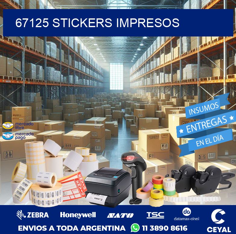 67125 STICKERS IMPRESOS