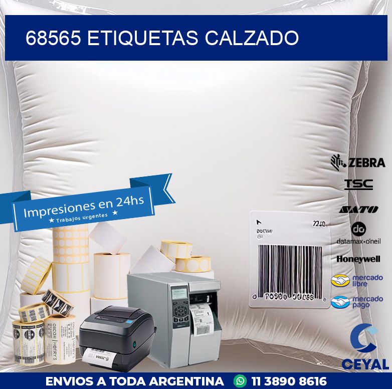 68565 ETIQUETAS CALZADO