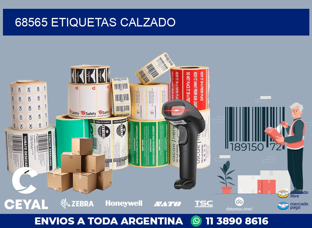 68565 ETIQUETAS CALZADO