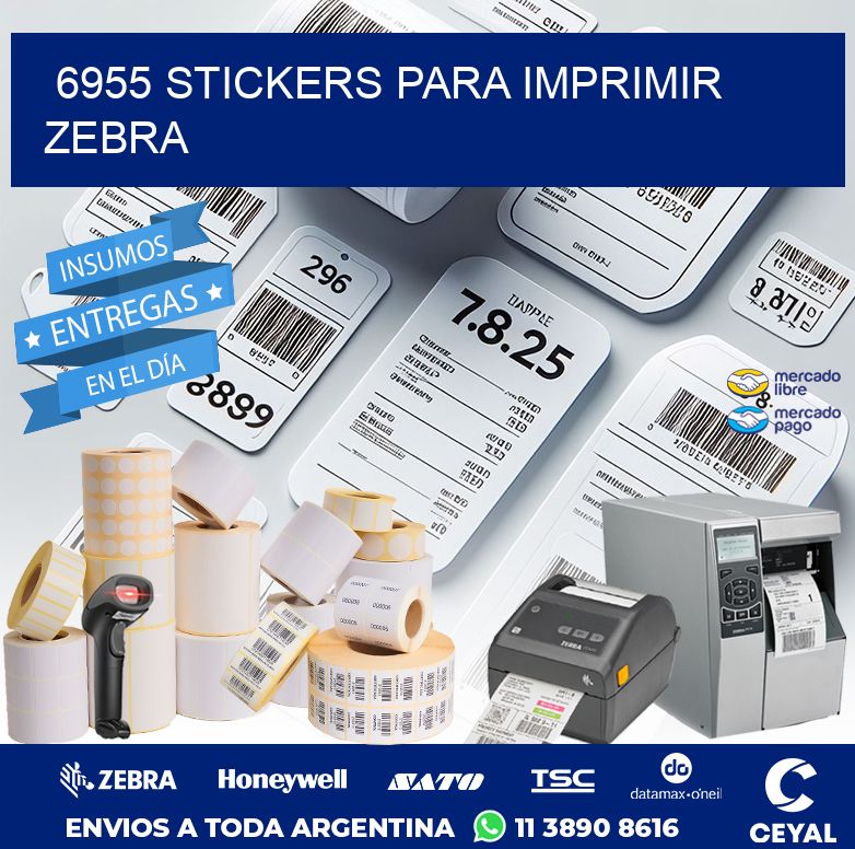 6955 STICKERS PARA IMPRIMIR ZEBRA