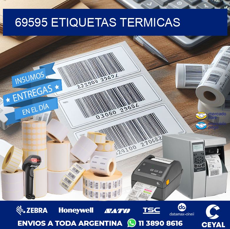 69595 ETIQUETAS TERMICAS