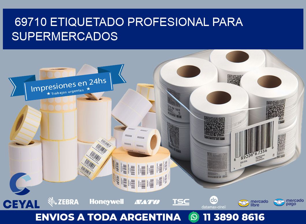 69710 ETIQUETADO PROFESIONAL PARA SUPERMERCADOS