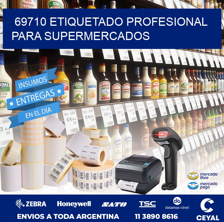 69710 ETIQUETADO PROFESIONAL PARA SUPERMERCADOS