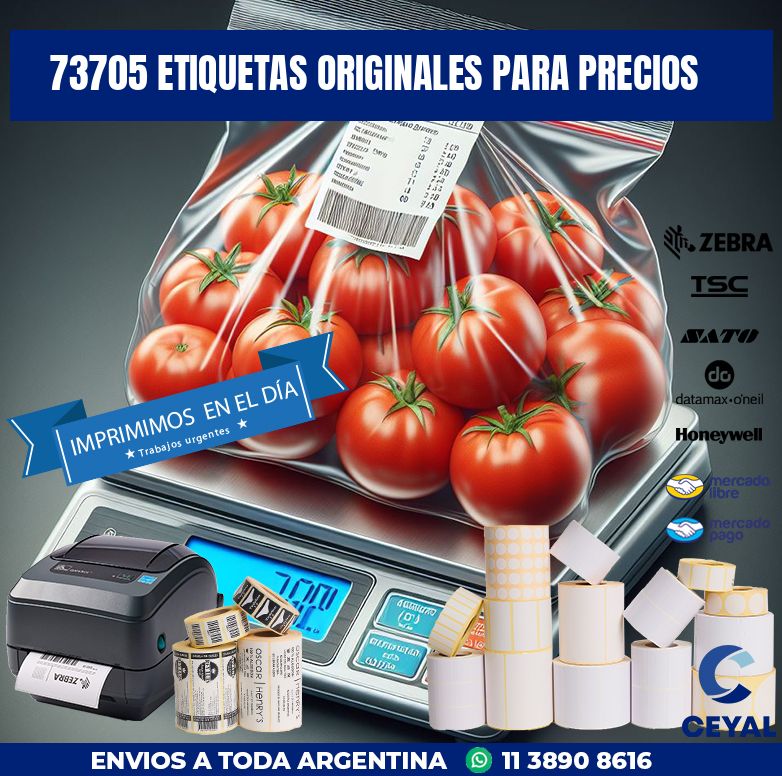 73705 ETIQUETAS ORIGINALES PARA PRECIOS