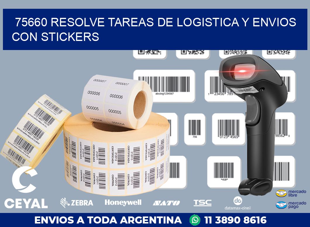 75660 RESOLVE TAREAS DE LOGISTICA Y ENVIOS CON STICKERS