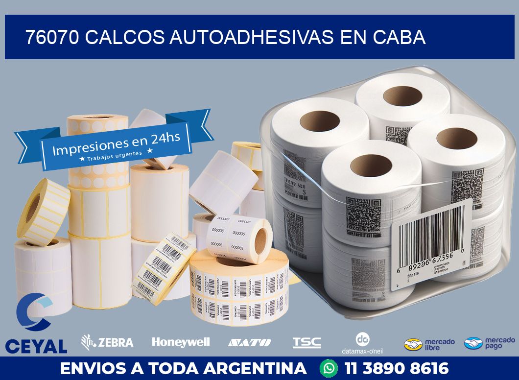 76070 CALCOS AUTOADHESIVAS EN CABA