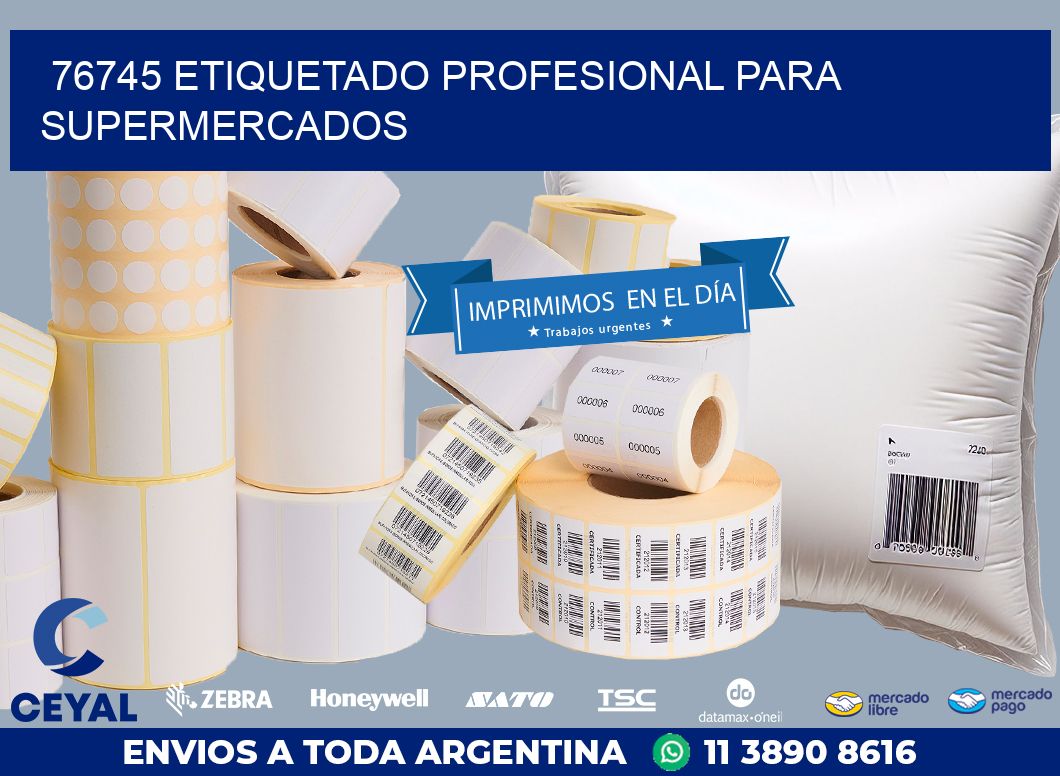 76745 ETIQUETADO PROFESIONAL PARA SUPERMERCADOS