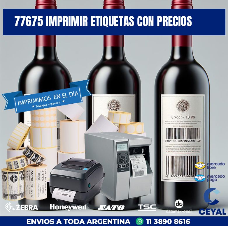 77675 IMPRIMIR ETIQUETAS CON PRECIOS