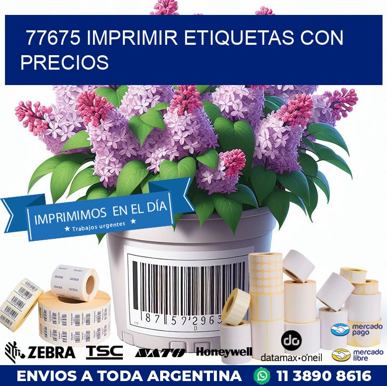 77675 IMPRIMIR ETIQUETAS CON PRECIOS