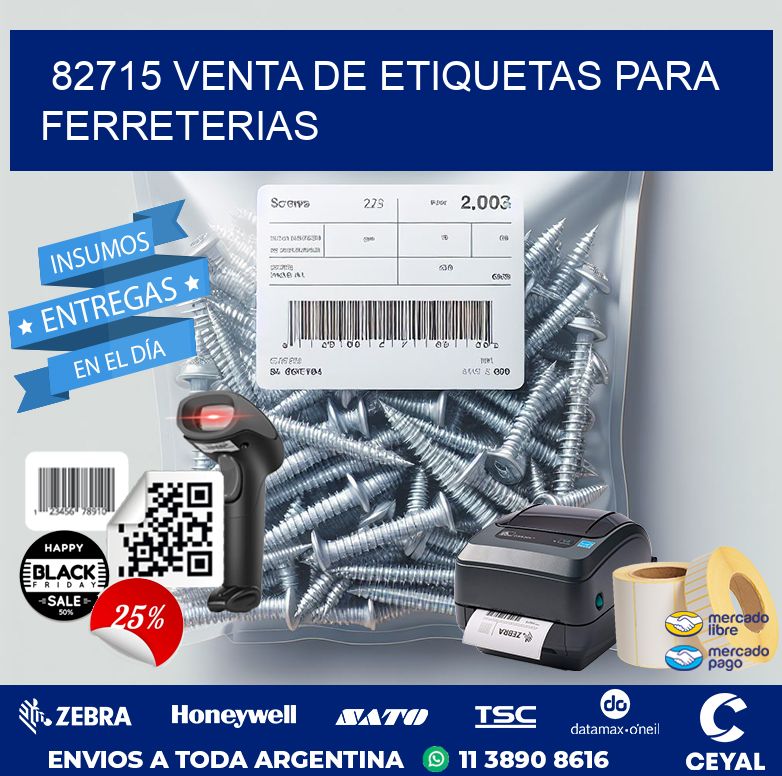 82715 VENTA DE ETIQUETAS PARA FERRETERIAS