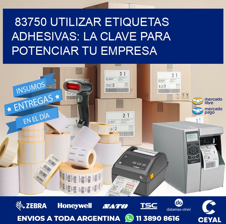 83750 UTILIZAR ETIQUETAS ADHESIVAS: LA CLAVE PARA POTENCIAR TU EMPRESA