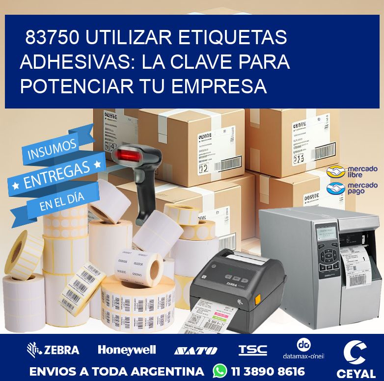 83750 UTILIZAR ETIQUETAS ADHESIVAS: LA CLAVE PARA POTENCIAR TU EMPRESA