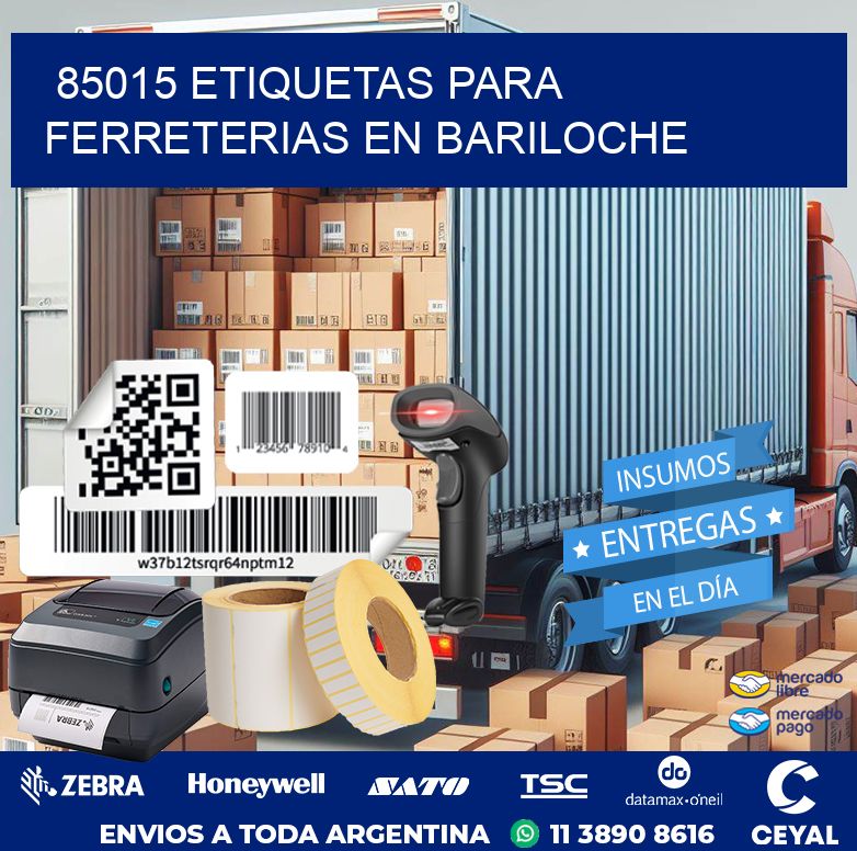 85015 ETIQUETAS PARA FERRETERIAS EN BARILOCHE