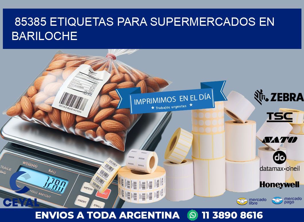 85385 ETIQUETAS PARA SUPERMERCADOS EN BARILOCHE