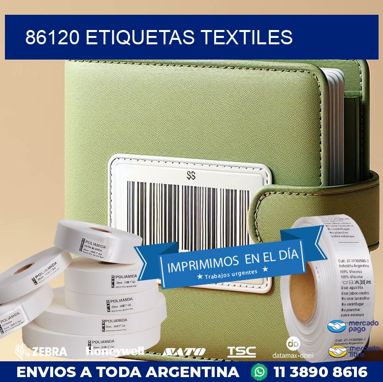 86120 ETIQUETAS TEXTILES