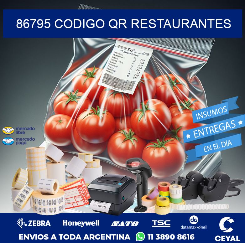 86795 CODIGO QR RESTAURANTES