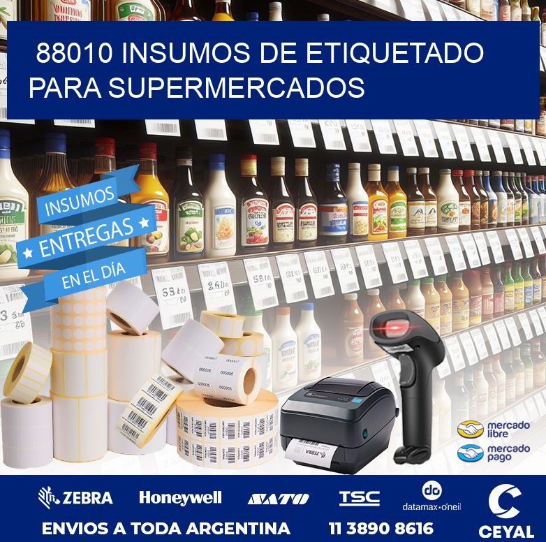 88010 INSUMOS DE ETIQUETADO PARA SUPERMERCADOS