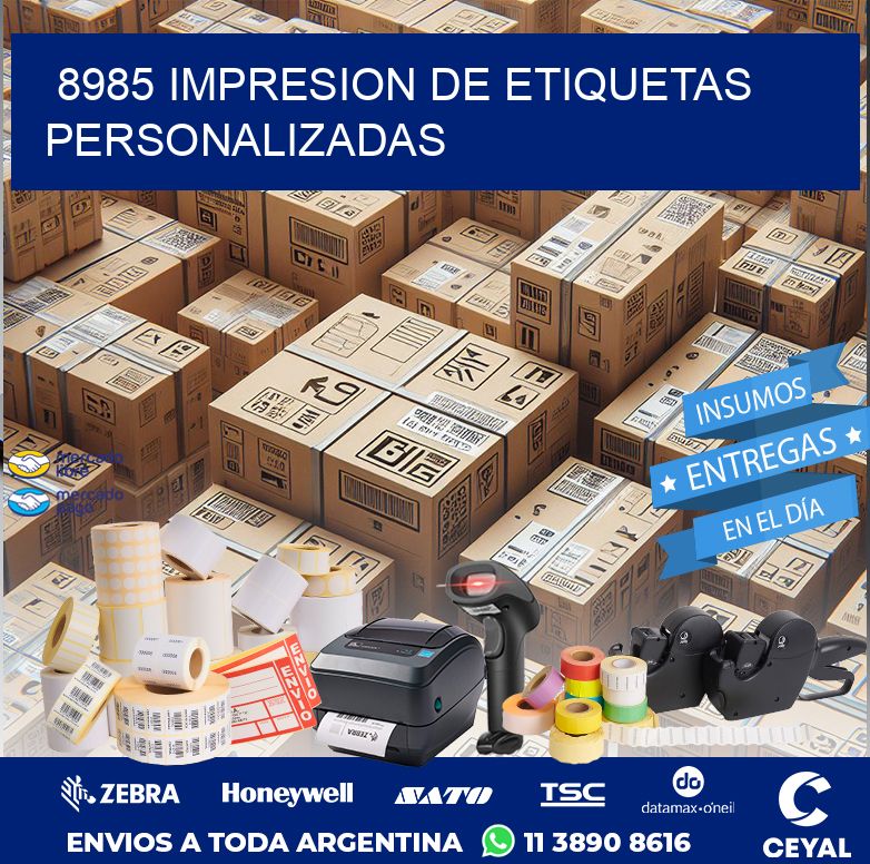 8985 IMPRESION DE ETIQUETAS PERSONALIZADAS