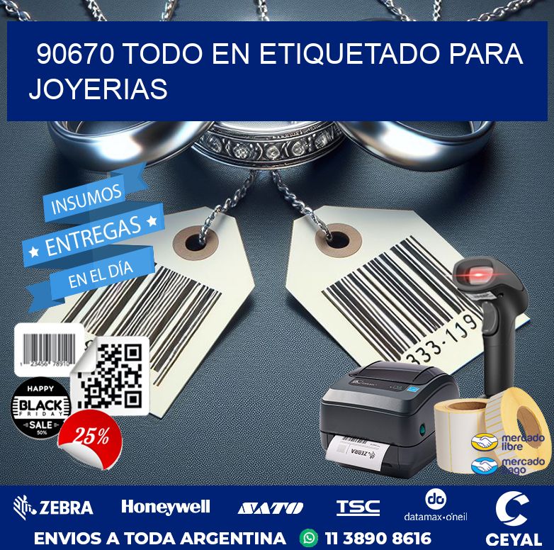 90670 TODO EN ETIQUETADO PARA JOYERIAS