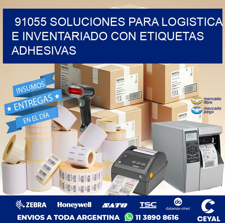 91055 SOLUCIONES PARA LOGISTICA E INVENTARIADO CON ETIQUETAS ADHESIVAS