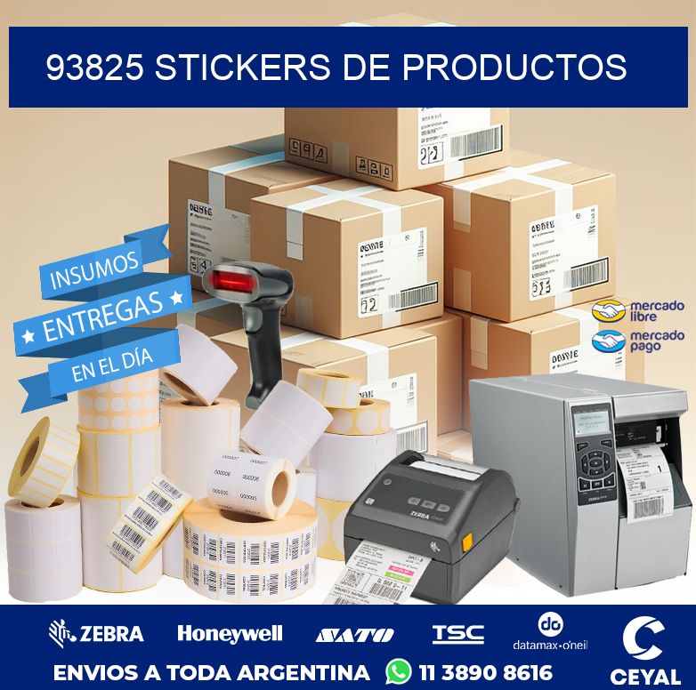 93825 STICKERS DE PRODUCTOS