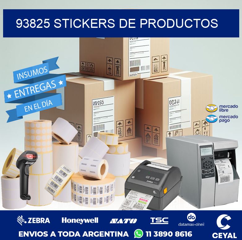 93825 STICKERS DE PRODUCTOS