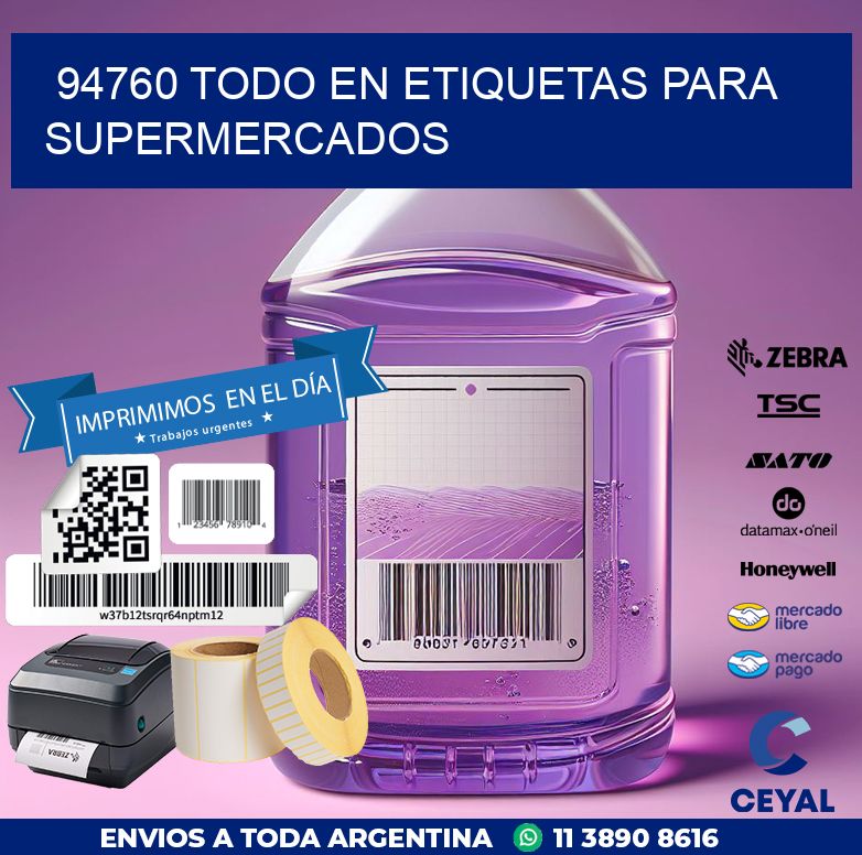 94760 TODO EN ETIQUETAS PARA SUPERMERCADOS