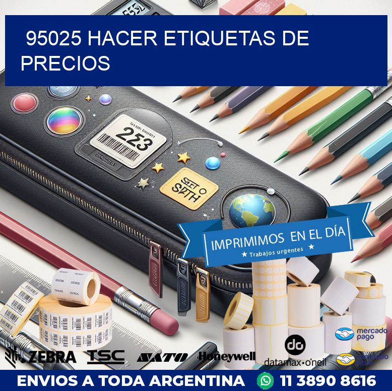 95025 HACER ETIQUETAS DE PRECIOS