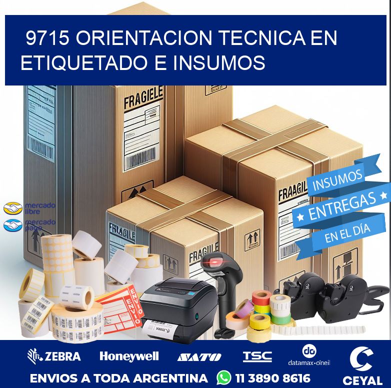 9715 ORIENTACION TECNICA EN ETIQUETADO E INSUMOS