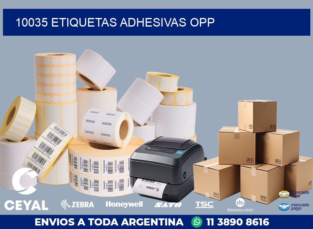 10035 ETIQUETAS ADHESIVAS OPP