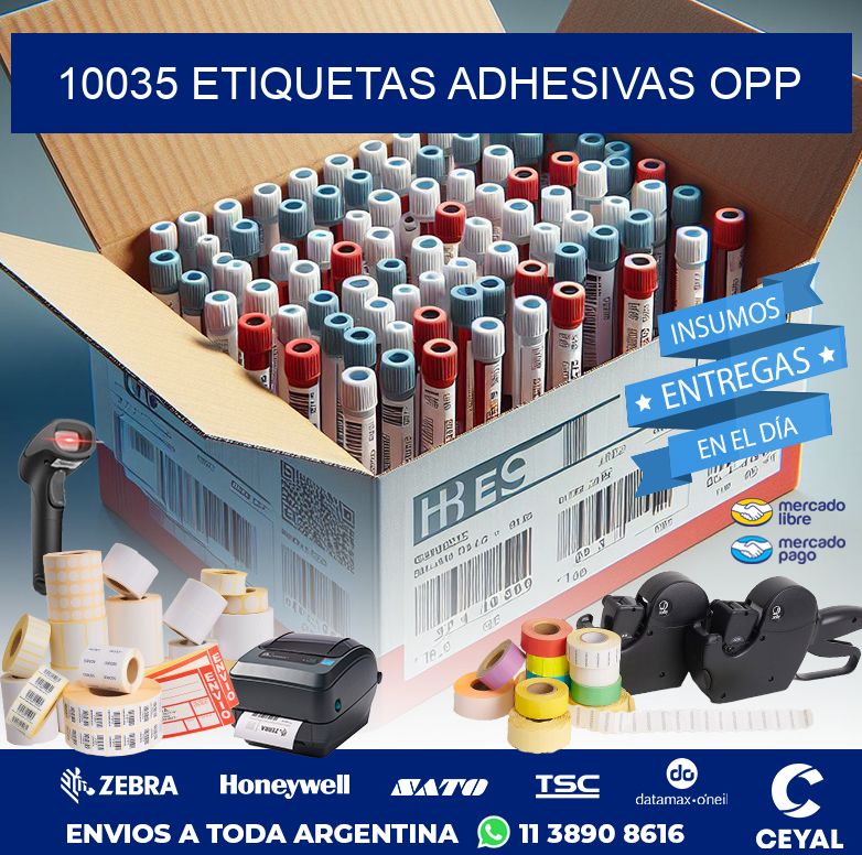 10035 ETIQUETAS ADHESIVAS OPP