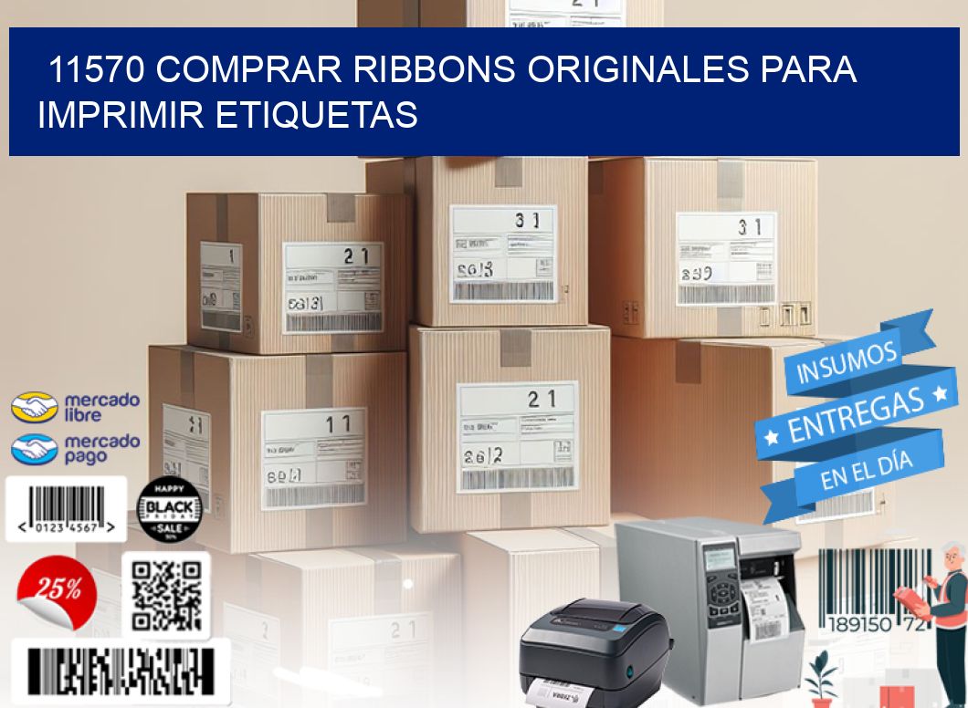 11570 COMPRAR RIBBONS ORIGINALES PARA IMPRIMIR ETIQUETAS
