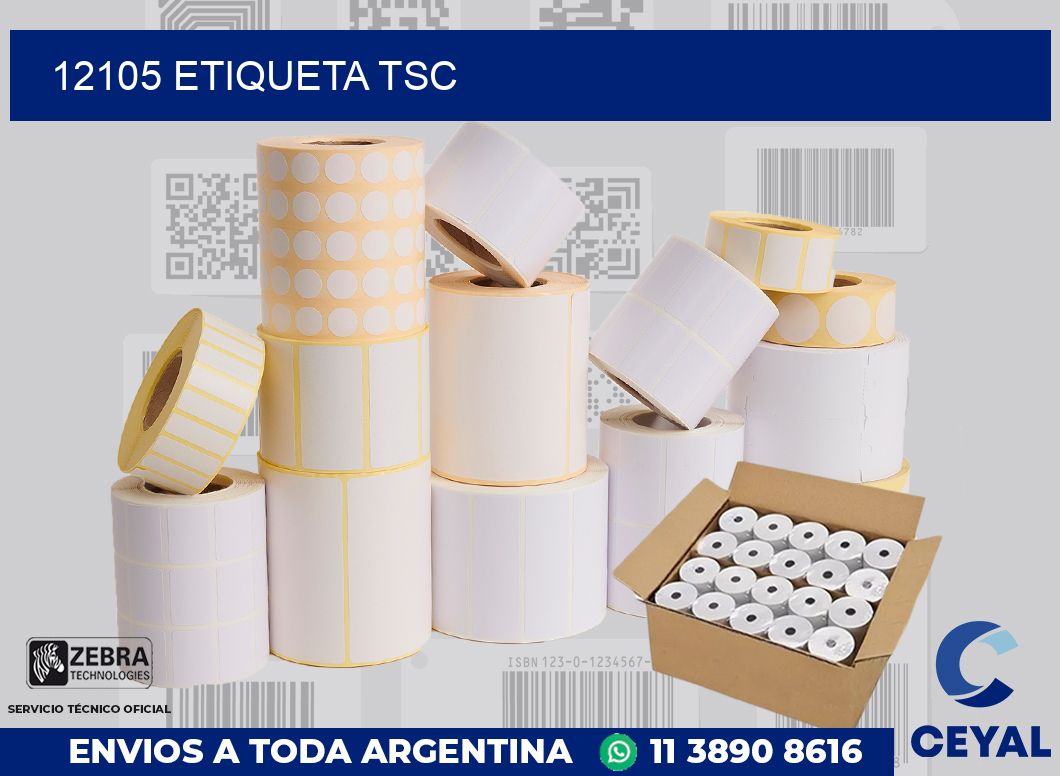 12105 etiqueta tsc