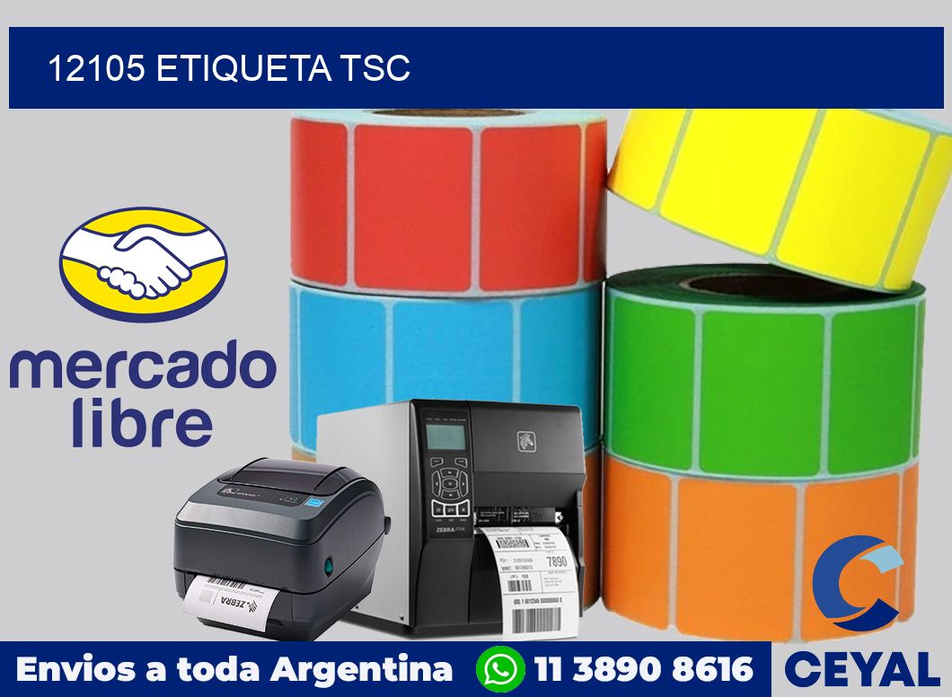 12105 etiqueta tsc