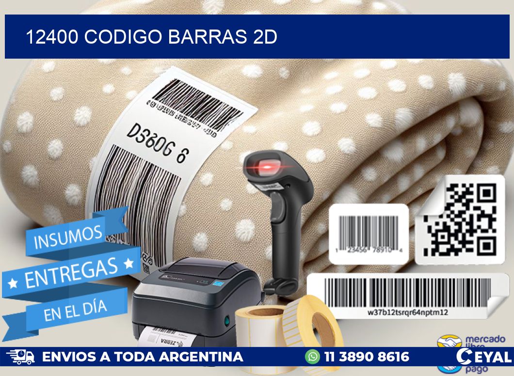 12400 CODIGO BARRAS 2D