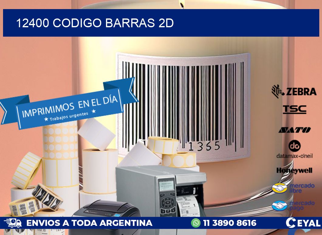 12400 CODIGO BARRAS 2D