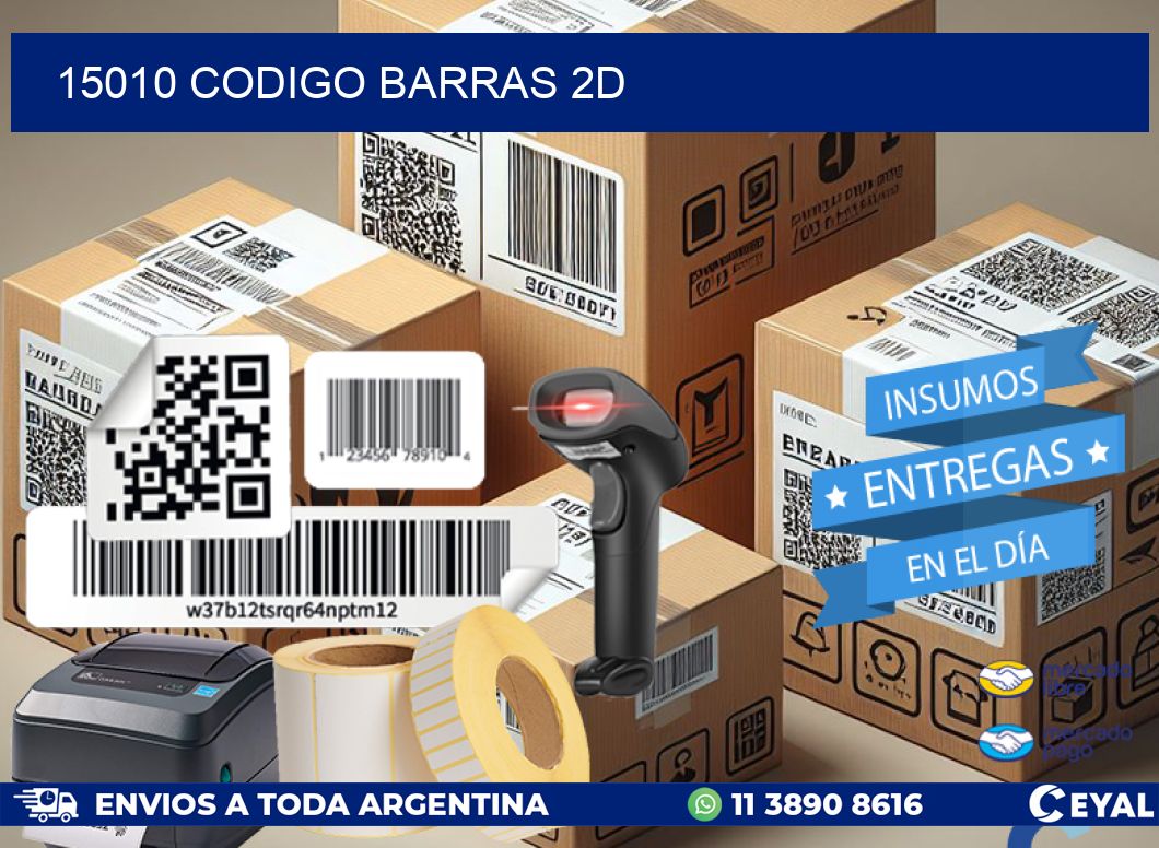 15010 CODIGO BARRAS 2D