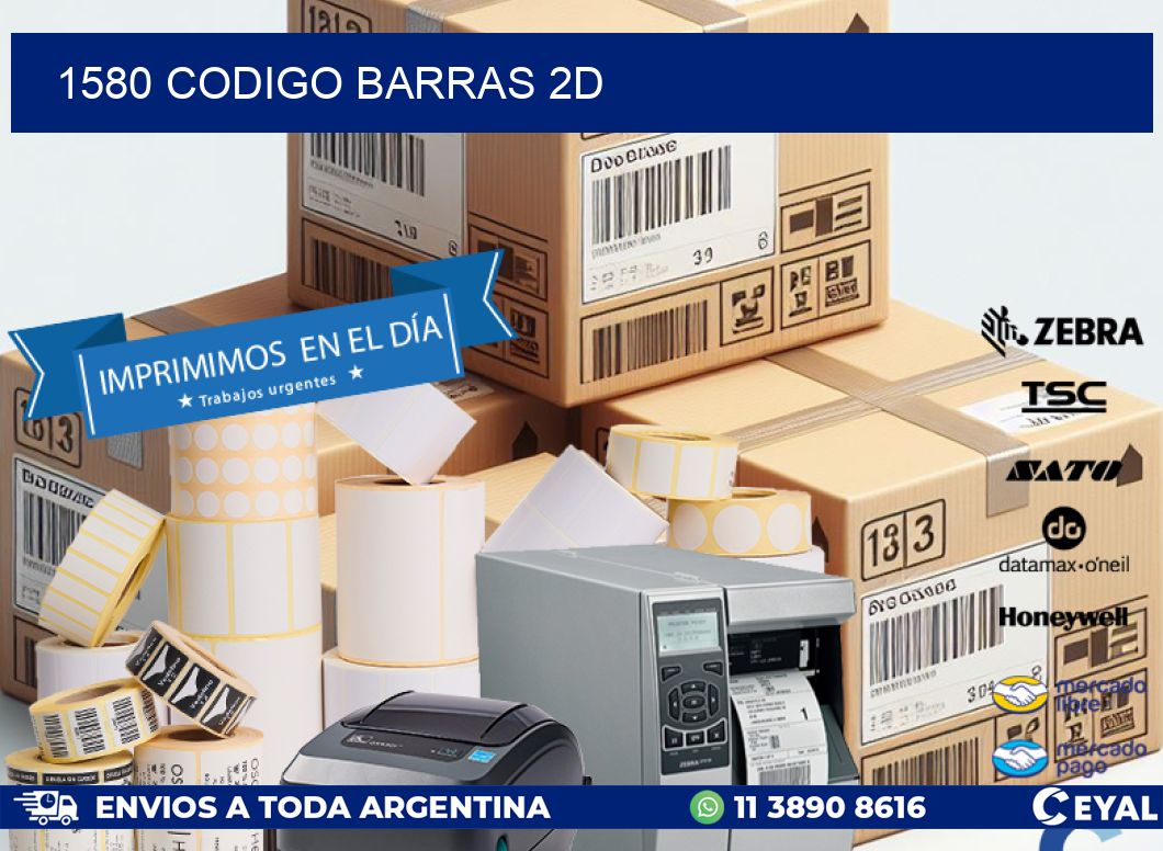 1580 CODIGO BARRAS 2D