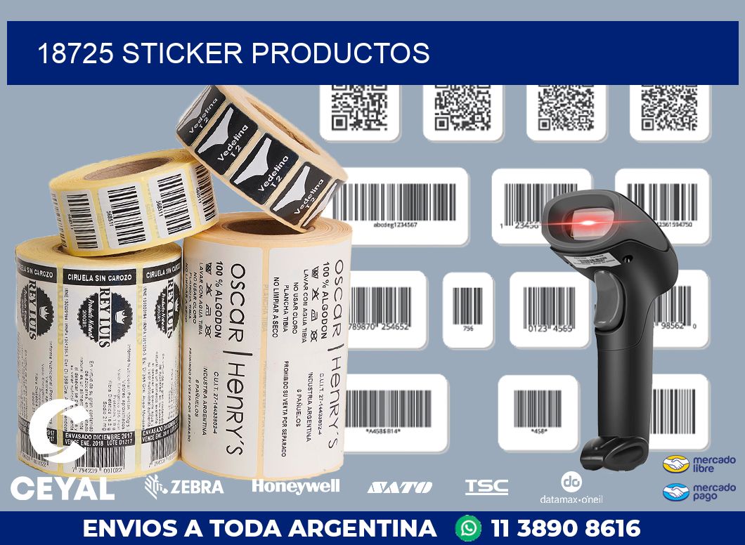 18725 Sticker productos