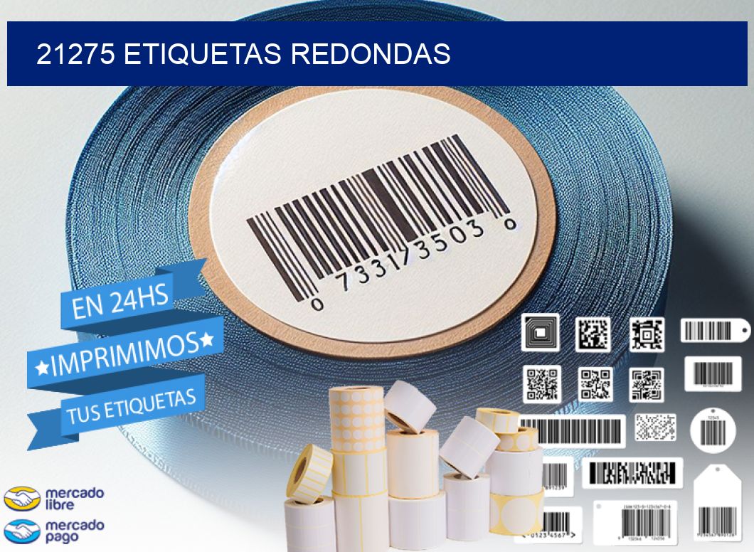21275 ETIQUETAS REDONDAS