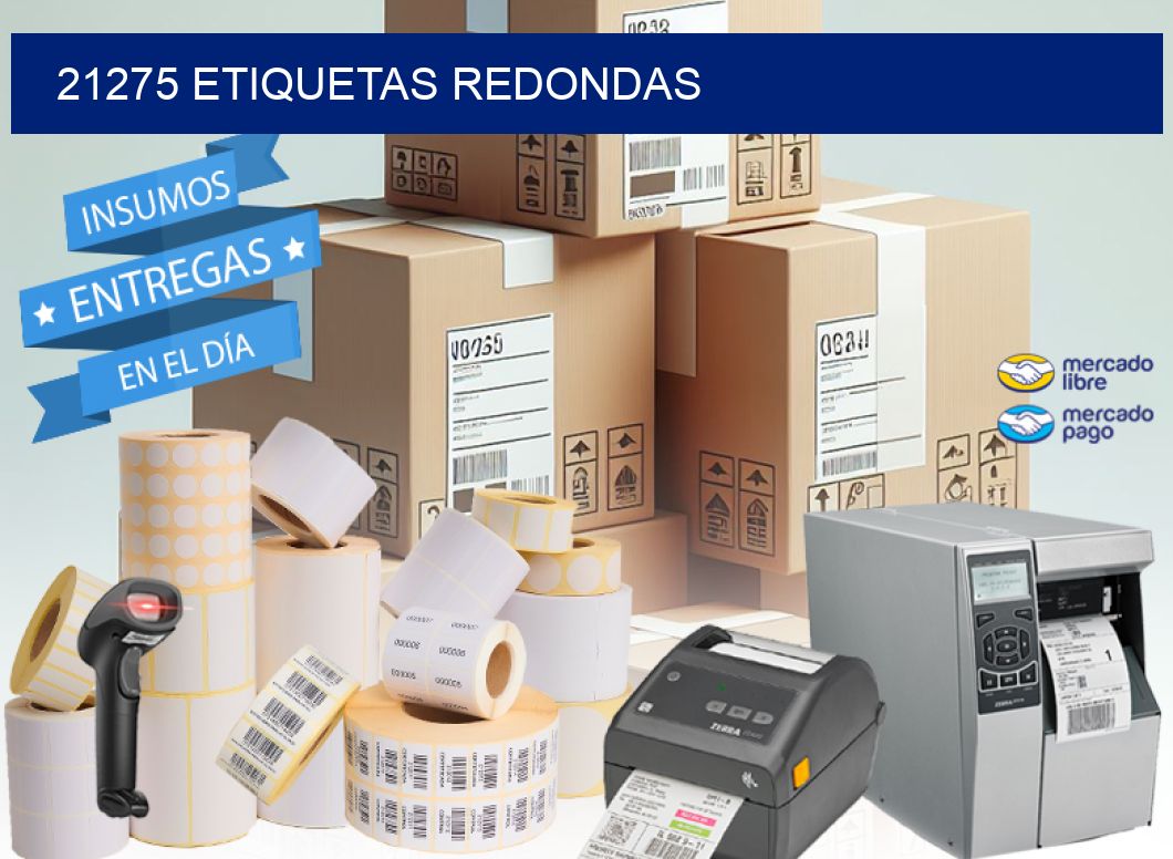 21275 ETIQUETAS REDONDAS