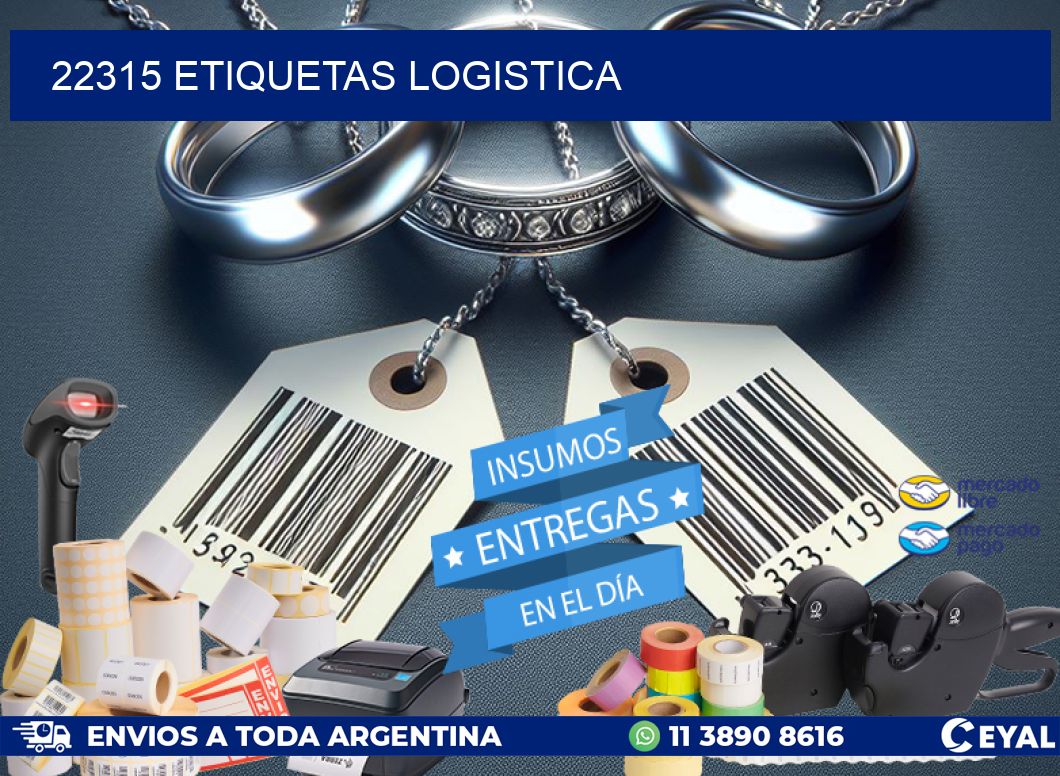 22315 etiquetas logistica