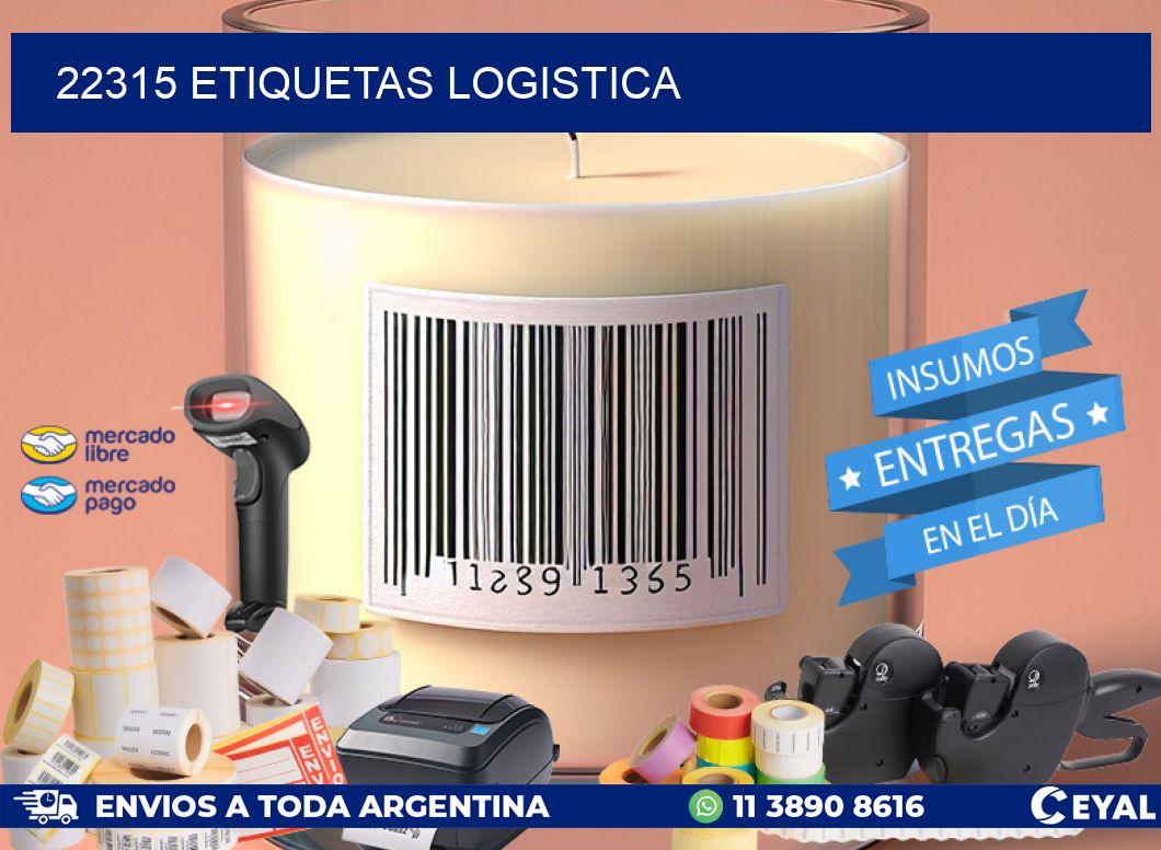 22315 etiquetas logistica