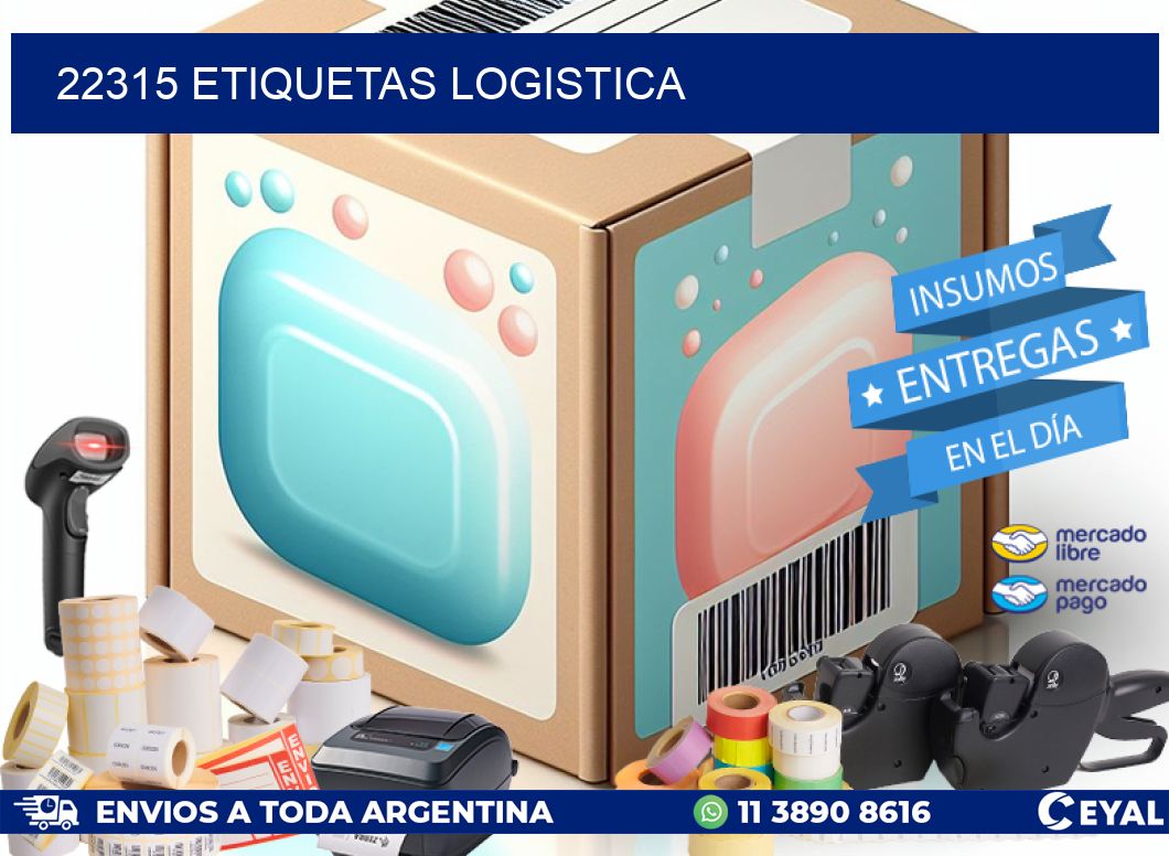 22315 etiquetas logistica