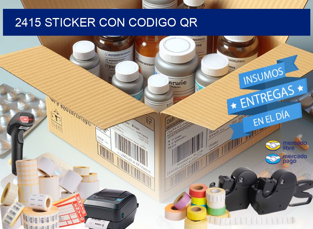 2415 STICKER CON CODIGO QR