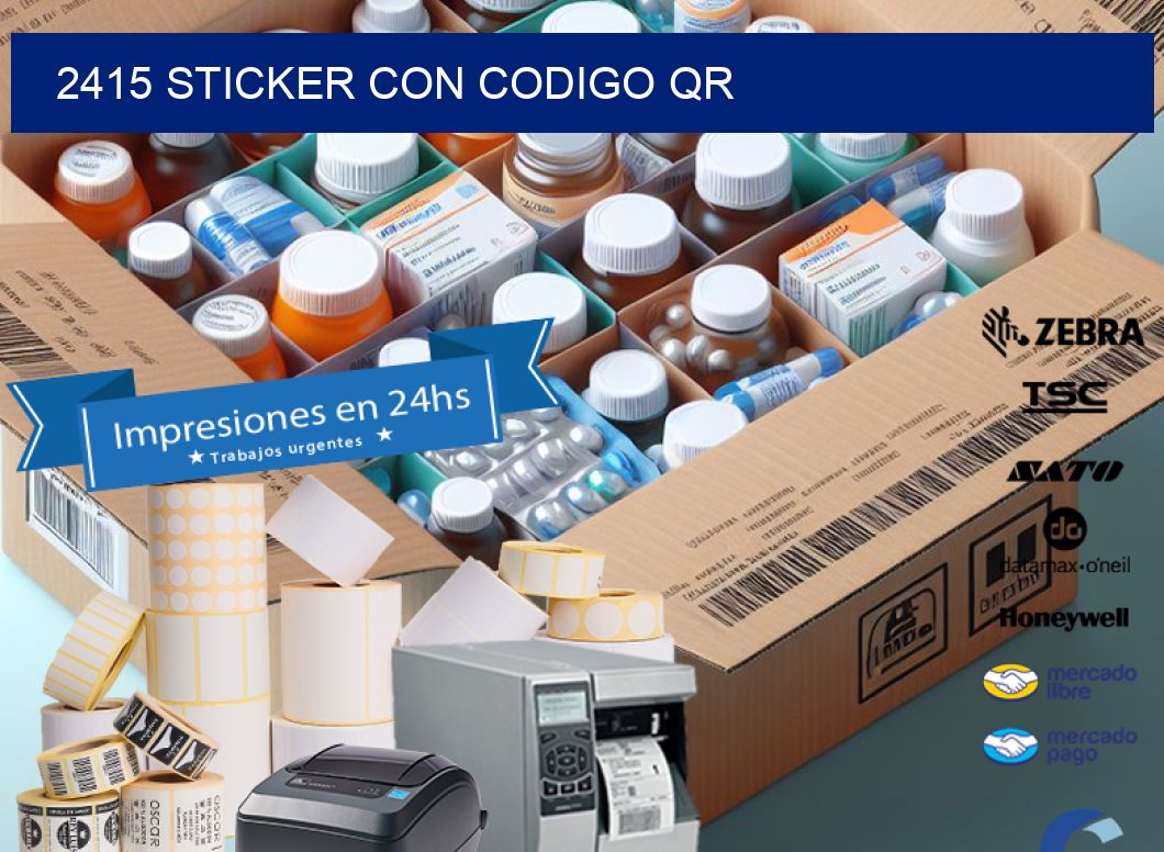 2415 STICKER CON CODIGO QR